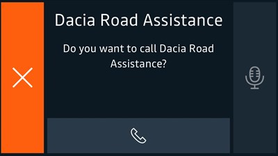 Assistance - Dacia Media Control