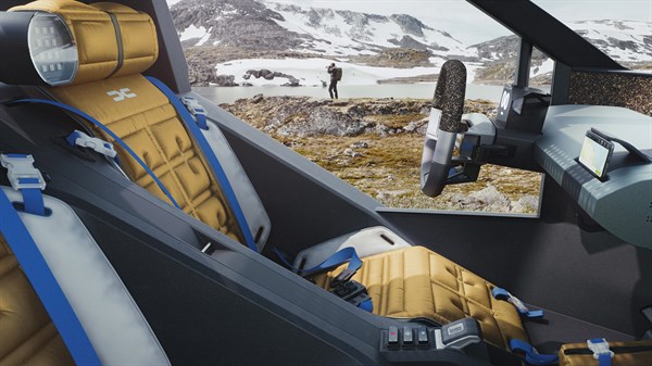 Dacia concept car - seats