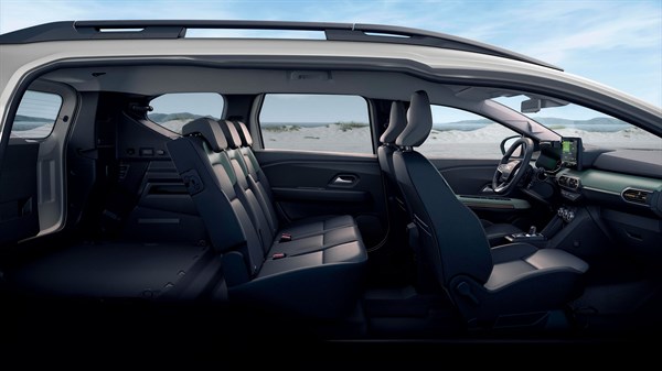 Dacia family range - folding seats - Dacia Jogger