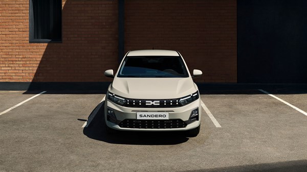 Dacia city car range - Sandero front end