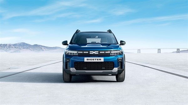 Dacia SUV range - Bigster front end