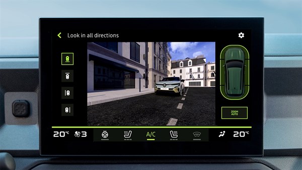 Dacia Bigster - Multiview camera