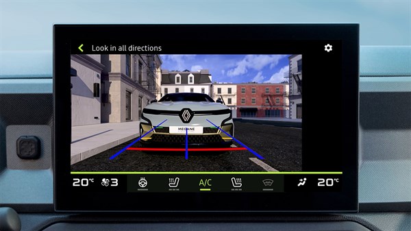 Dacia Bigster - Rear view camera