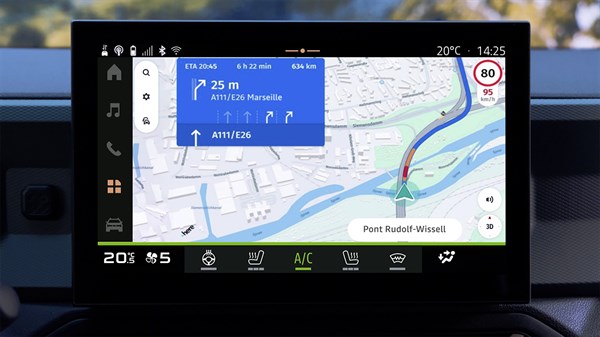 Dacia Bigster - Media Nav Live connected navigation
