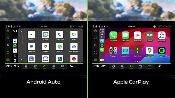 Dacia Bigster - Media Nav Live smartphone mirroring