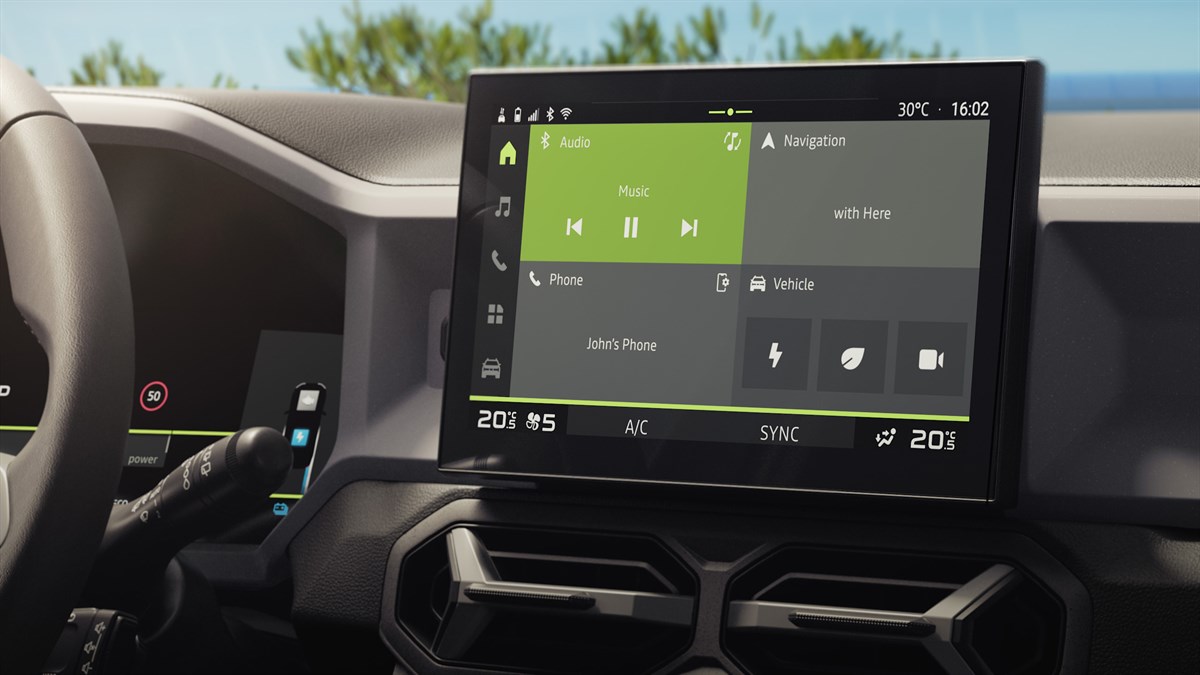 Media Display - Dacia Bigster
