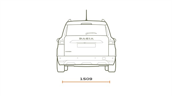 Dimensions - Dacia Jogger