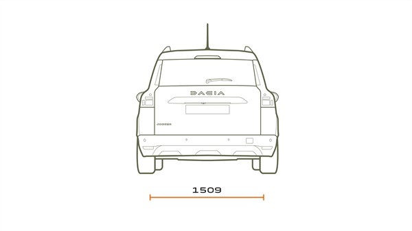 Dimensions - Dacia Jogger