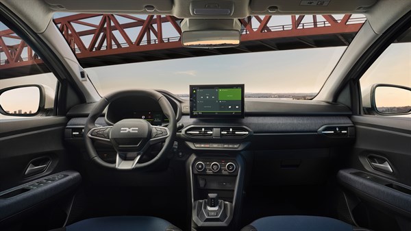 Modernised interior - Dacia Sandero