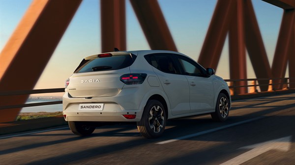 Dacia city car range - Sandero