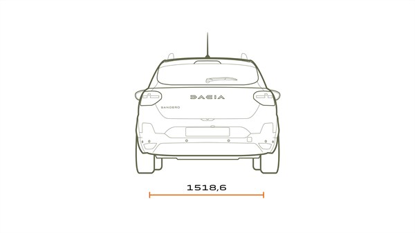 Dimensions - Dacia Sandero Stepway
