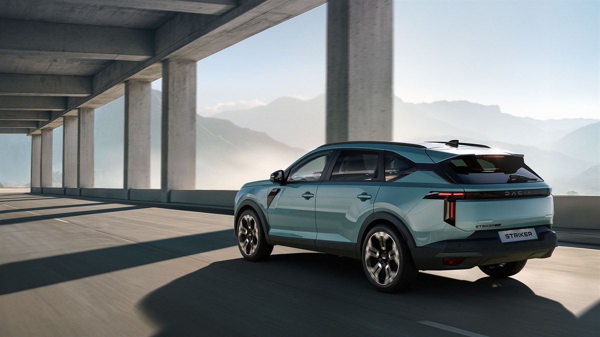 Dacia Striker - 3/4 design