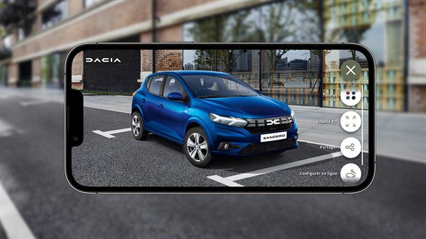 Dacia AR app